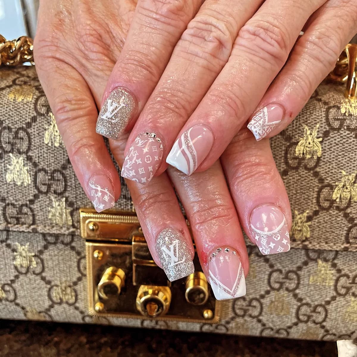 Luxury neutral manicure set